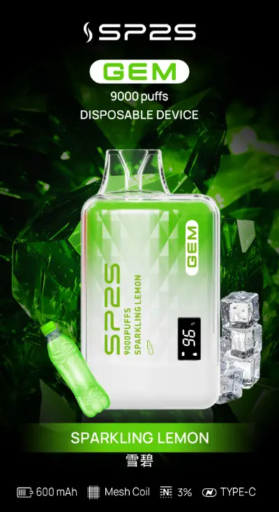 SP2S 一次性/拋棄式電子煙 9000 口 清涼雪碧