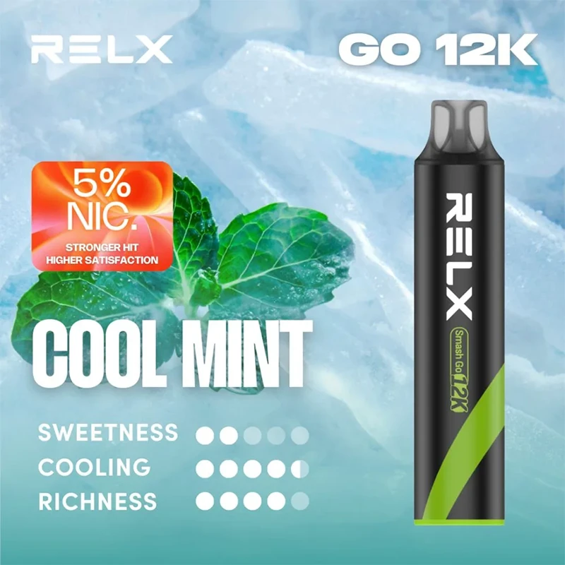 悅刻拋棄式電子煙 12000 口 冰新薄荷