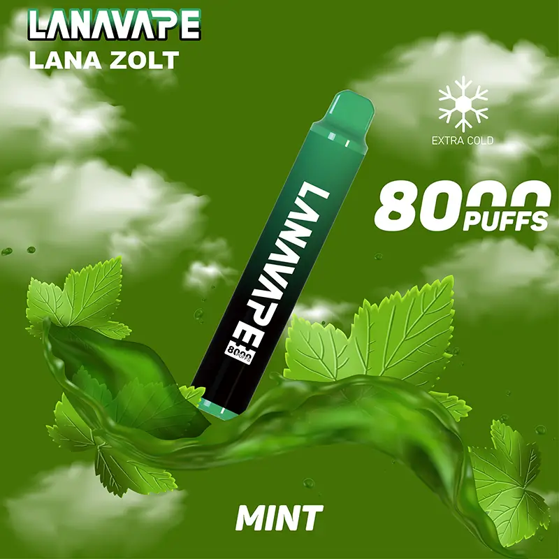 拉娜一次性/拋棄式電子煙8000口 薄荷